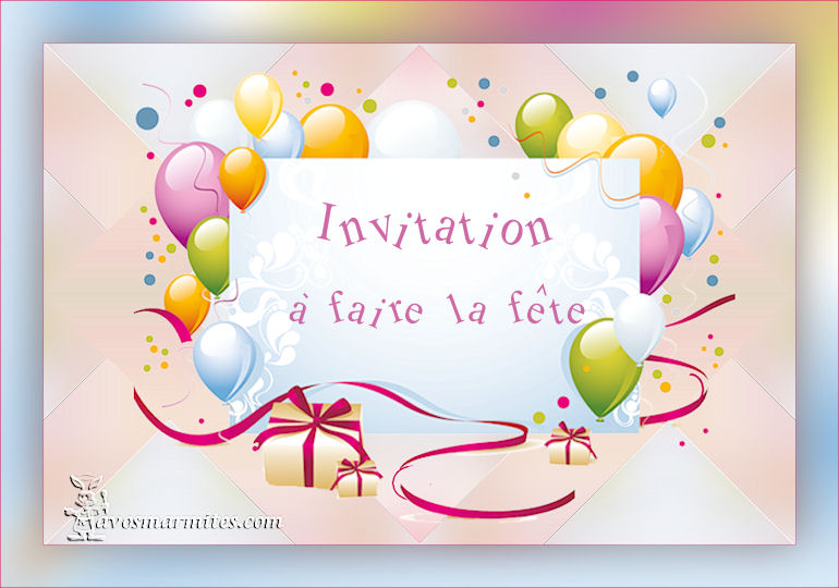 carte virtuelle gratuite invitation